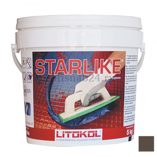 Затирка "Литокол" Litochrom Starlike C.420 мокко (Litokol) 5 кг