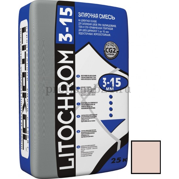 Затирка "Литокол" Litochrom 1-6 C.60 багамабеж. (Litokol) 25 кг