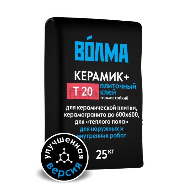 Клей для керамогранита "Волма" Керамик плюс 25 кг оптом в Москве